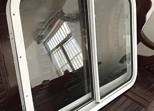 Aluminium enkelt skyvevindu