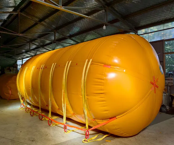 Produsenter av 50 tonns sylindriske undervannsbergingsflyteballonger